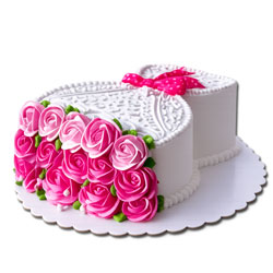 Designer pineapple floral bouquet cake - 2kg - code FC02